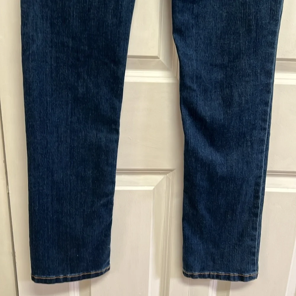 Levi’s 512 Dark Blue 5 Pocket Mid Rise Slim Taper Jeans Teen Size 20